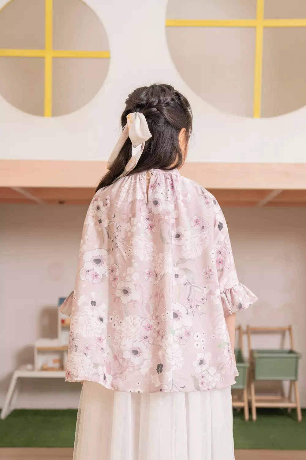 Klamby - Zinnia Blouse Kids Dusty Purple 9/10