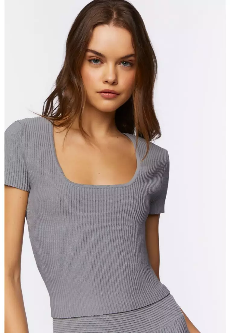 Forever 21 ribbed sweater top