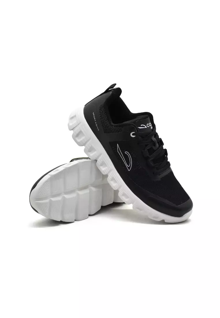 Carvil Sepatu Pria Drimora-SM Black/White