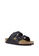 Birkenstock black Arizona Smooth Leather Sandals BI090SH93JPMMY_2
