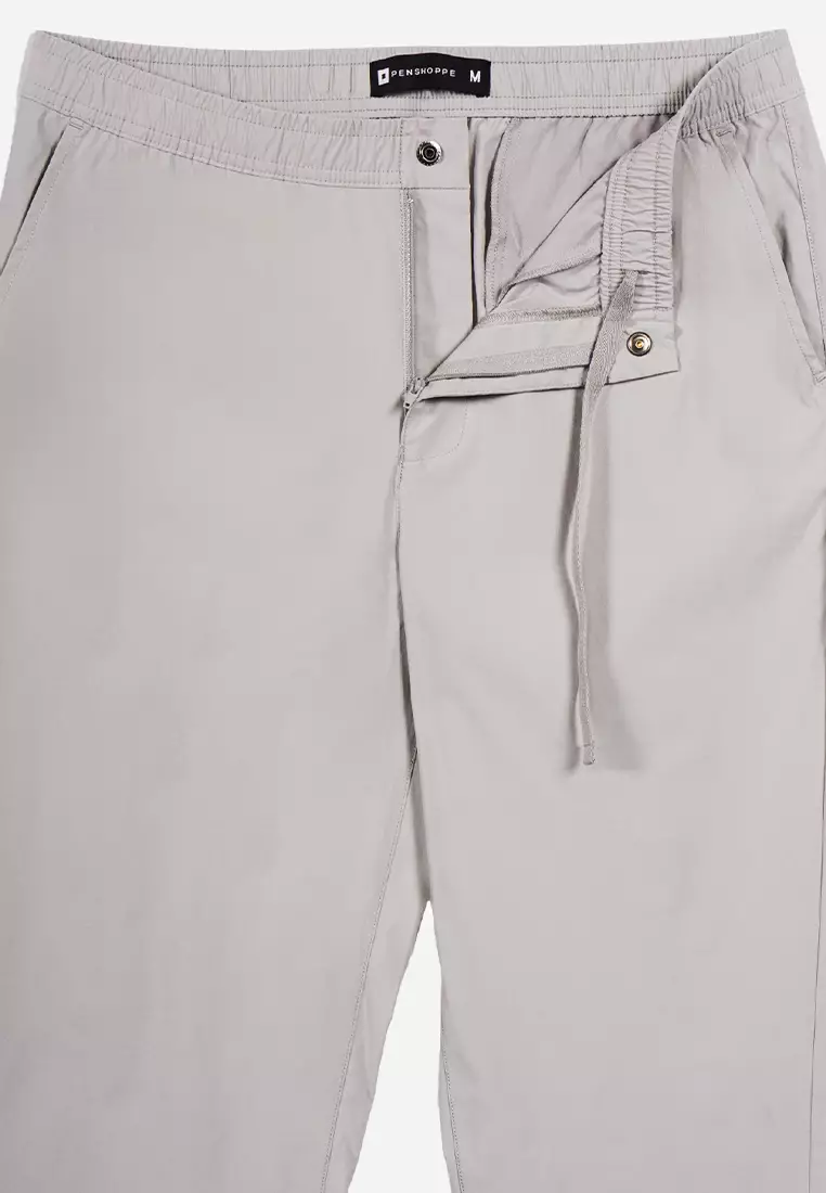 Slim Fit Staple Nylon Pants