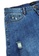 DRUM blue Classic Ripped Details Short Jeans- Blue B39B7AADB20137GS_2