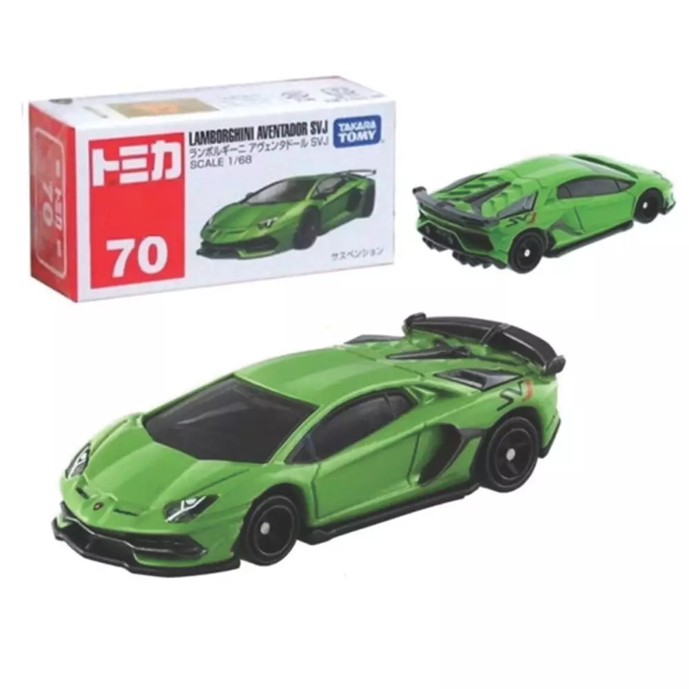 TOMICA DIECAST CAR REG 070 LAMBORG AVENTADOR SVJ