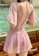 A-IN GIRLS pink Sexy Gauze Big Backless One-Piece Swimsuit 7D983US21F3FDDGS_8