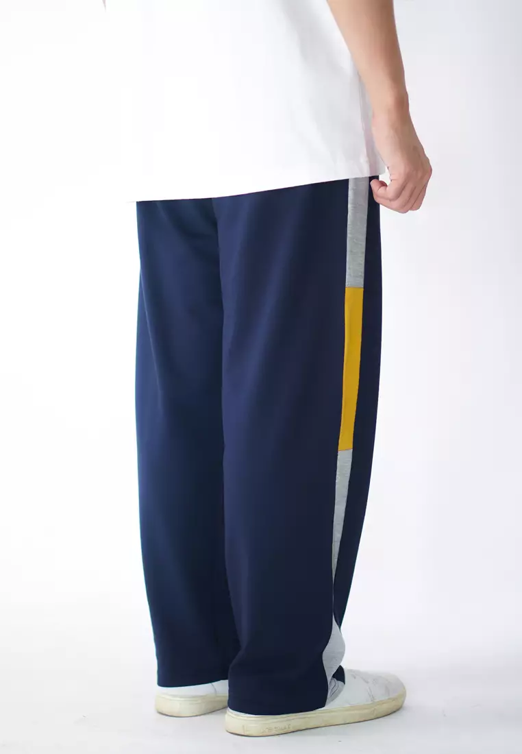 Ryusei Celana Baggy Pria Hayashi Ka Navy