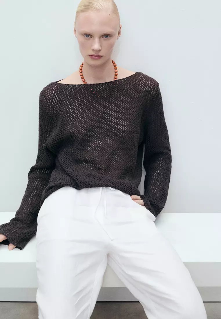 Straight Linen Trousers