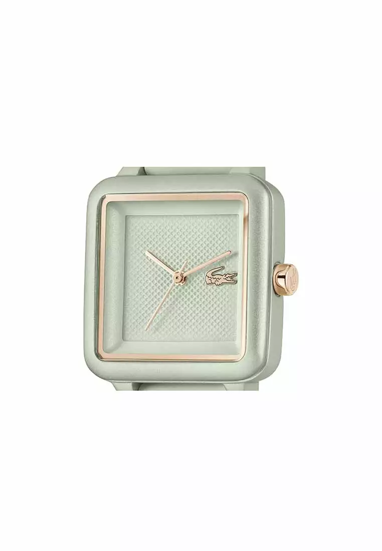 12.12 Flow Women's Watch Green Silicone Strap - Green Dial 2001387