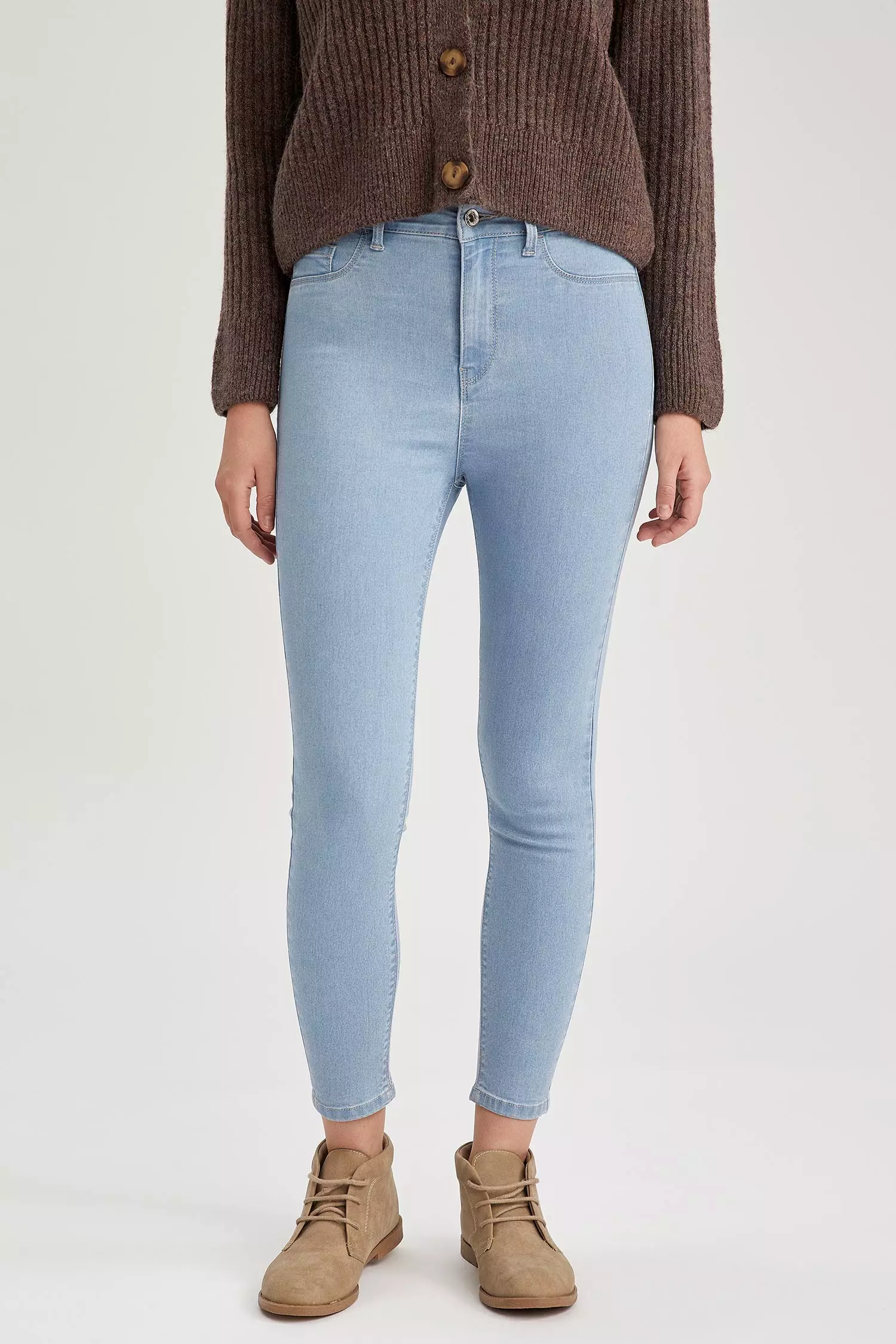 DeFacto High Waist Skinny Fit Jeans 2024, Buy DeFacto Online