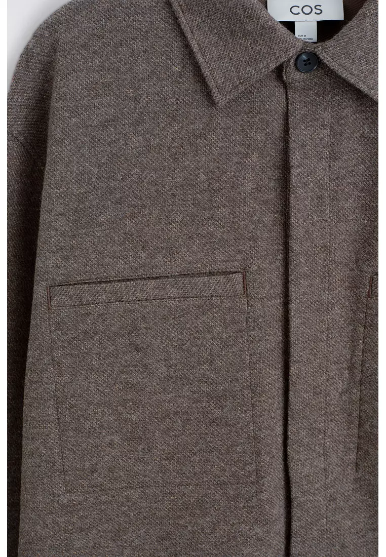 RELAXED JERSEY OVERSHIRT