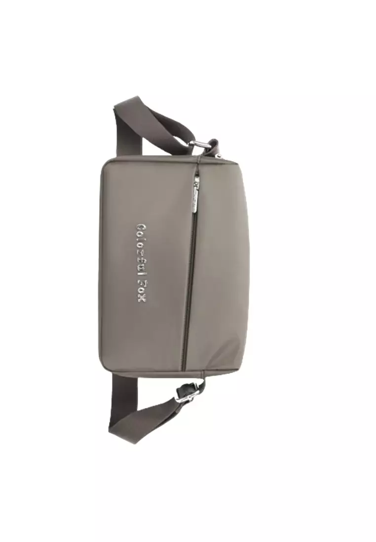 Tas Selempang Wanita Sling Bag Wanita Shoulder Bag Wanita ORIGINAL - Brown Metal