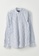 LC WAIKIKI blue Regular Fit Striped Linen Shirt E7878AA2C35588GS_5