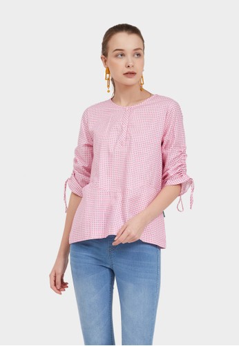 Point One pink FRANDA Blouse 4B239AA6080200GS_1