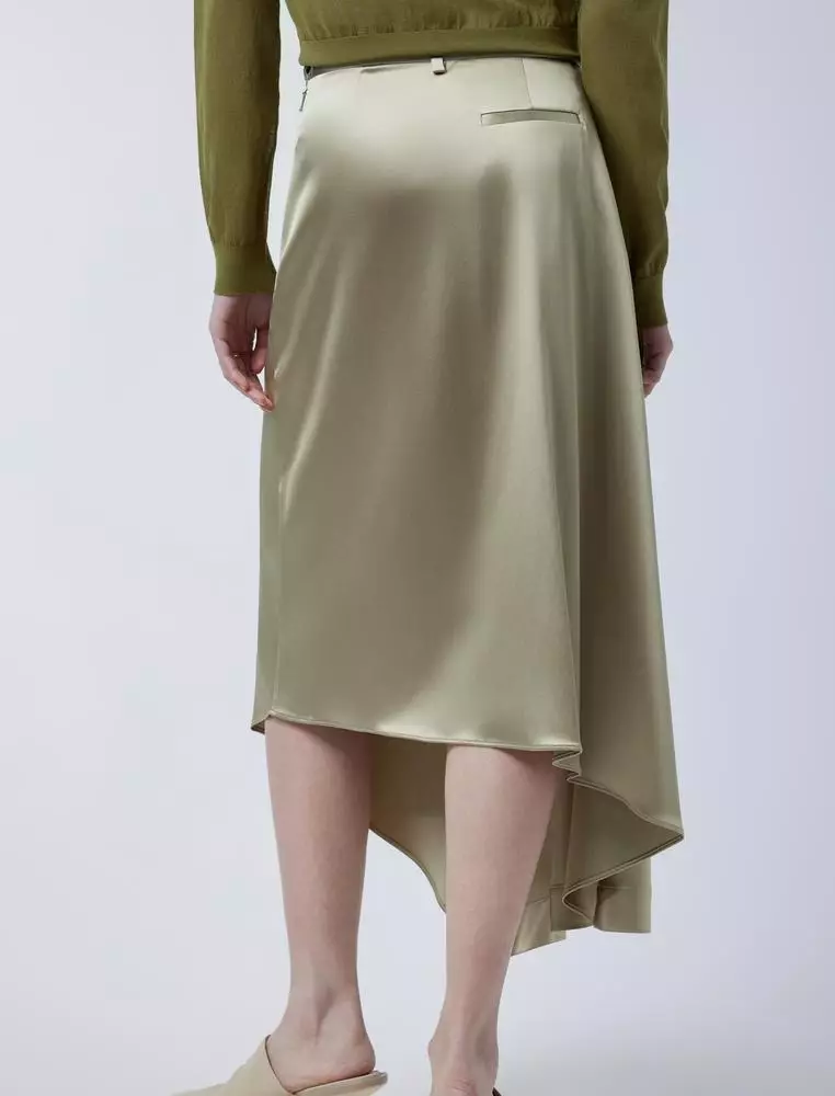 时尚潮流超长款腰裙