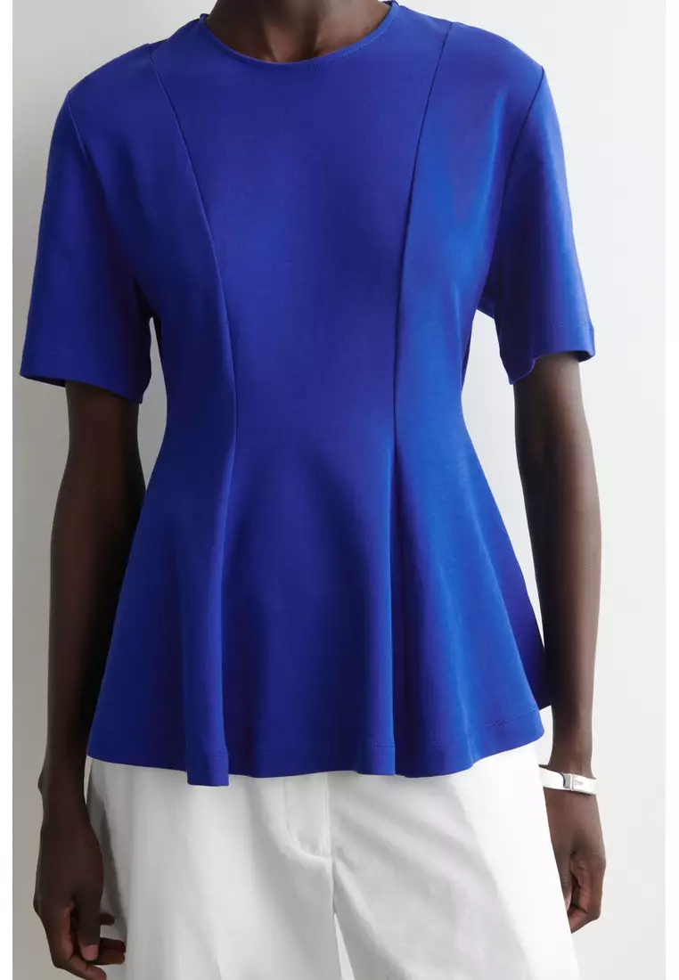 WAISTED COTTON T-SHIRT