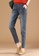 A-IN GIRLS blue Elastic Waist Retro Jeans (Plus Velvet) D09A2AA38F7B99GS_4