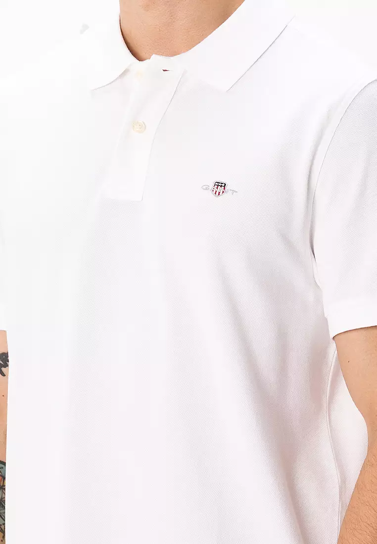 Regular Fit Shield Piqué Polo Shirt