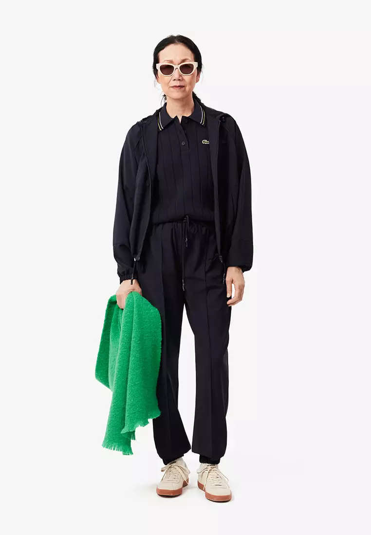 Wool Blend Track Jacket