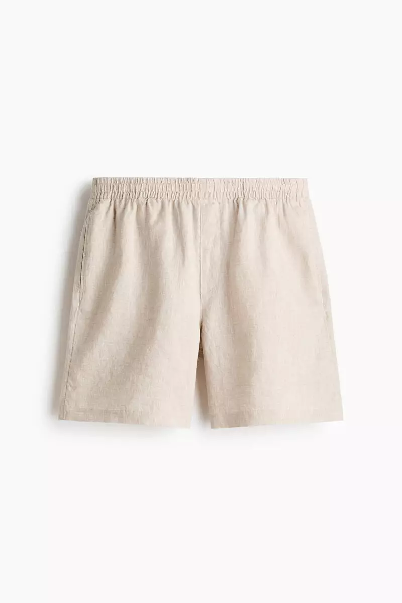 Relaxed Fit Linen shorts
