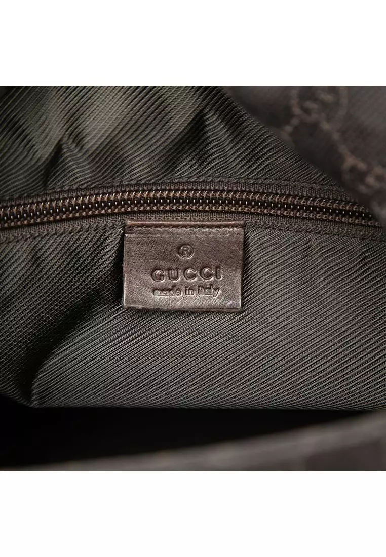 Pre-Loved Gucci Gg Canvas Crossbody