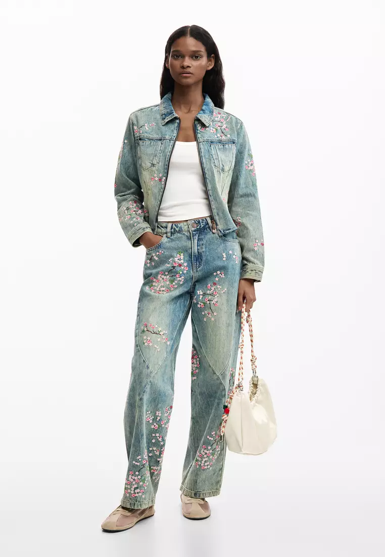 DENIM LONG TROUSER