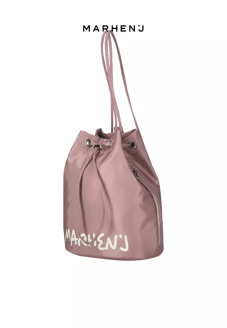 LEANNA Nylon Backpack Deep Pink