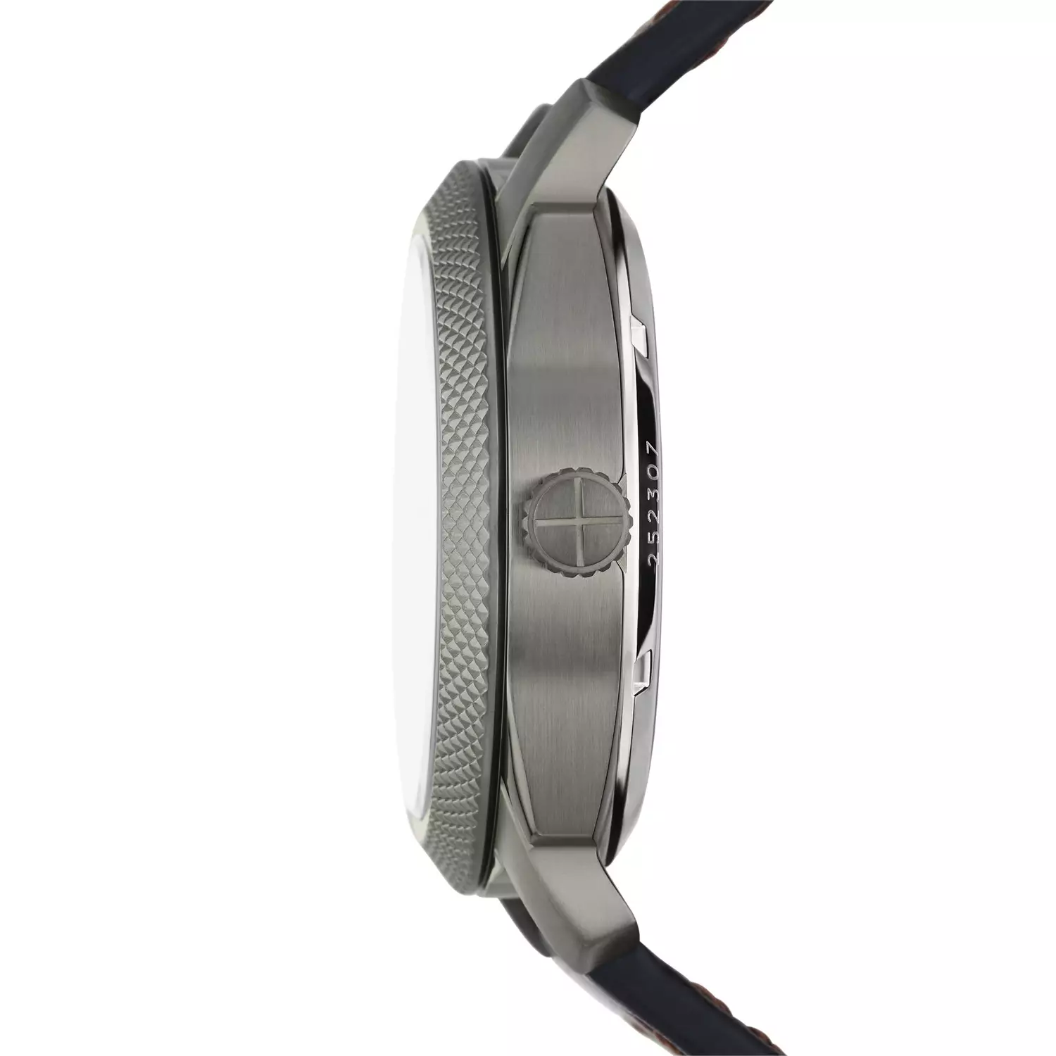 Fossil Machine Automatic Brown LiteHide™ Leather Jam Pria - ME3254