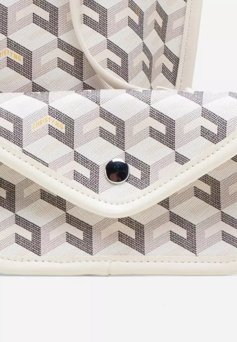 Russo Mini Tote Bag White