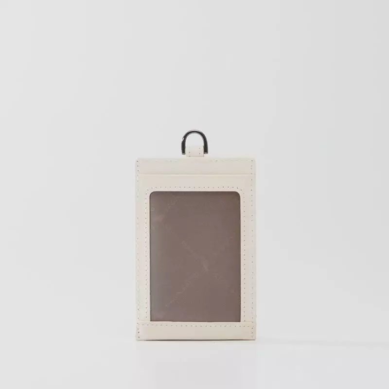 BRAUN BUFFEL DAWN WEAVED LANYARD WITH PASSHOLDER