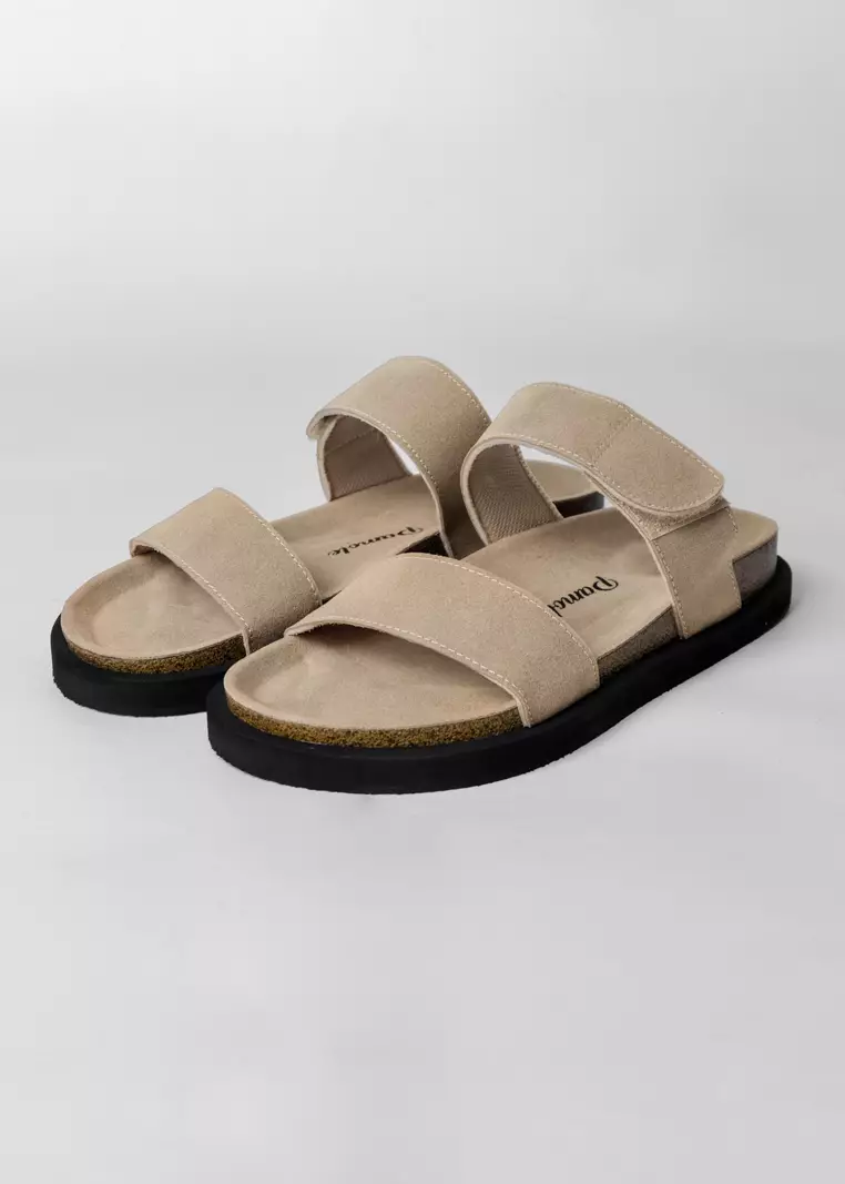 Jual Pamole Pamole Sandal Wanita Kekinian Sendal Flat Wanita