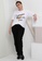 MISSGUIDED white Everyone Deserves Love Tee DD6C5AA9098D91GS_7