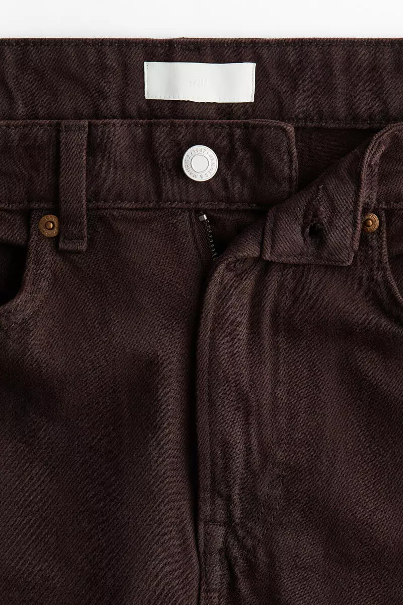 Denim Bermuda shorts