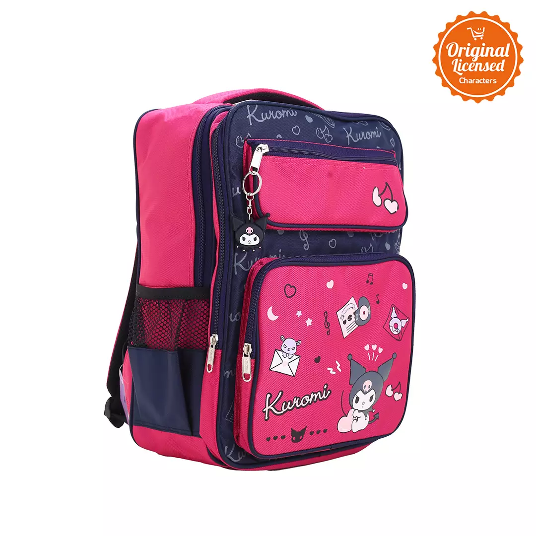 Tas Anak Kuromi Nara Rucksack L 27x38 cm - Fuschia