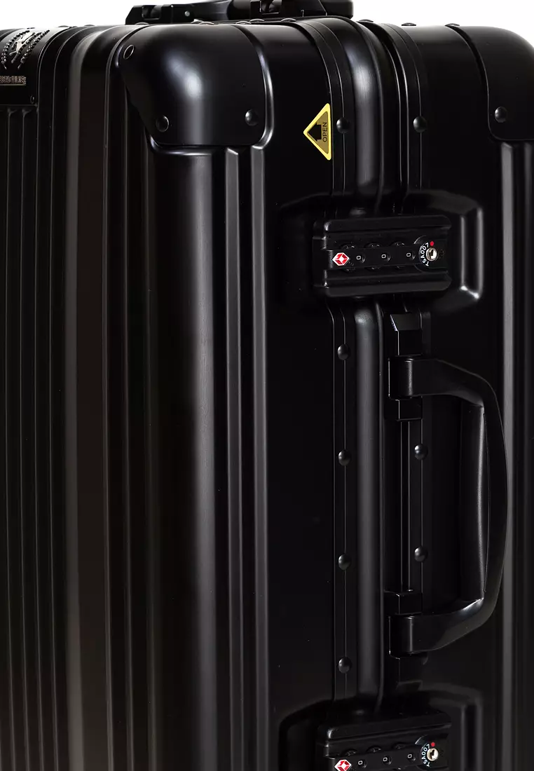 Aluminum Series 1510-48 Black (Frame Type) - Cabin - TSA Luggage