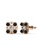LOVE AND LIFE gold Love & Life Bronx Earrings (Rose Gold, Black) Premium Crystals with 18K Real Gold Plated 62222AC2071EC0GS_1