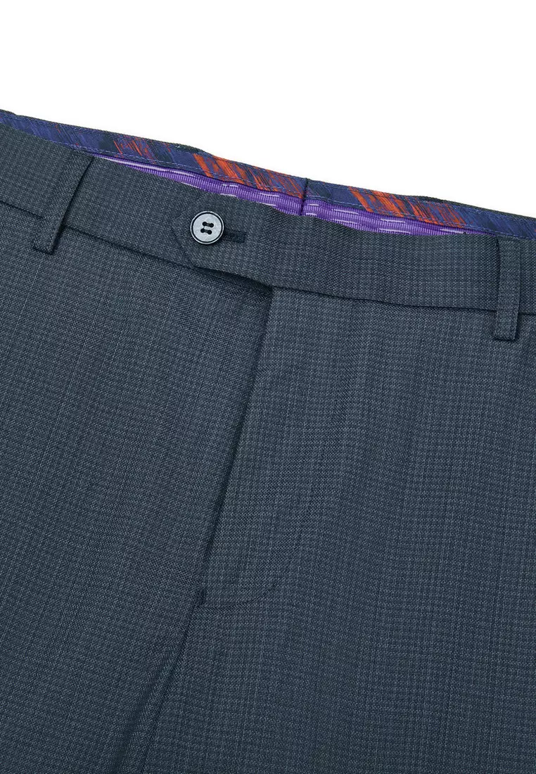 純羊毛套裝西裝褲