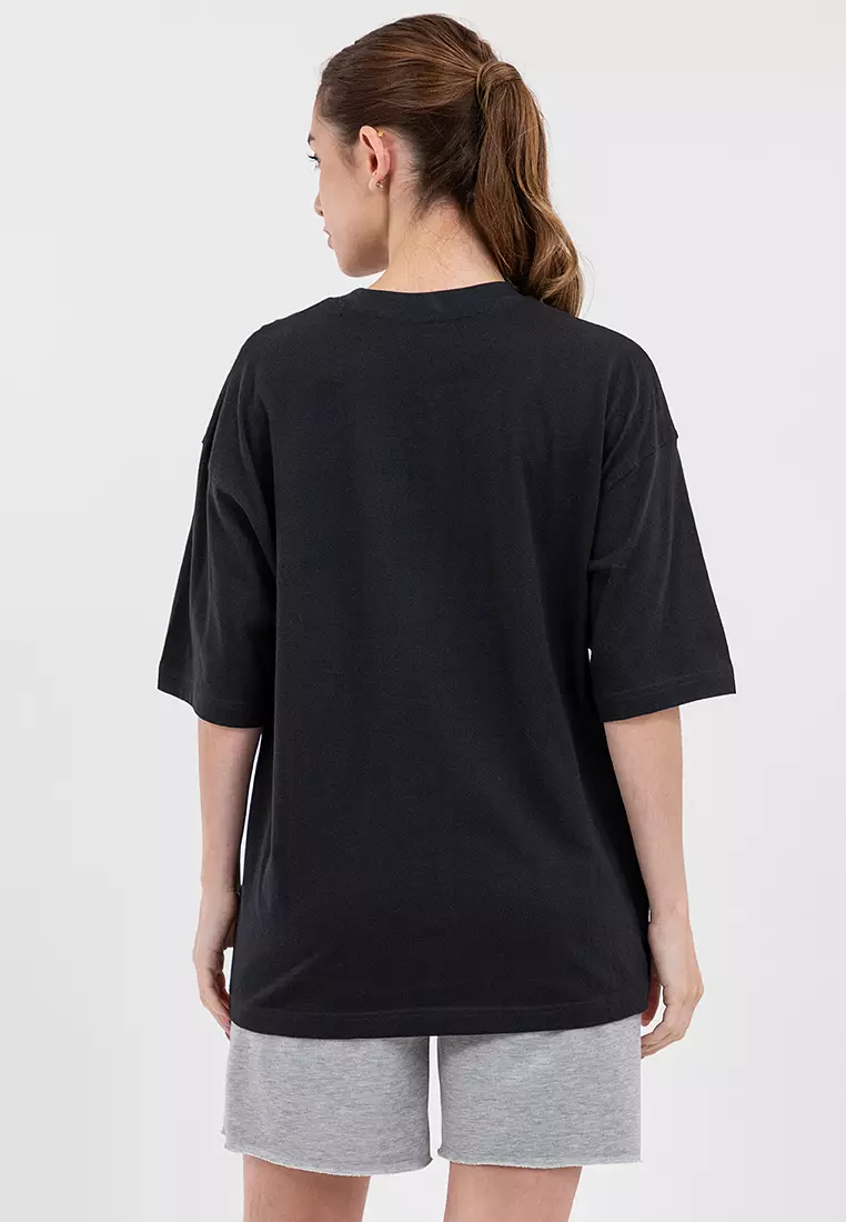 Sport Graphic Oversized T-Shirt Womens