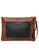 Lara brown Plain Zipper Hand Bag - Brown 166F5AC0BA20E6GS_3