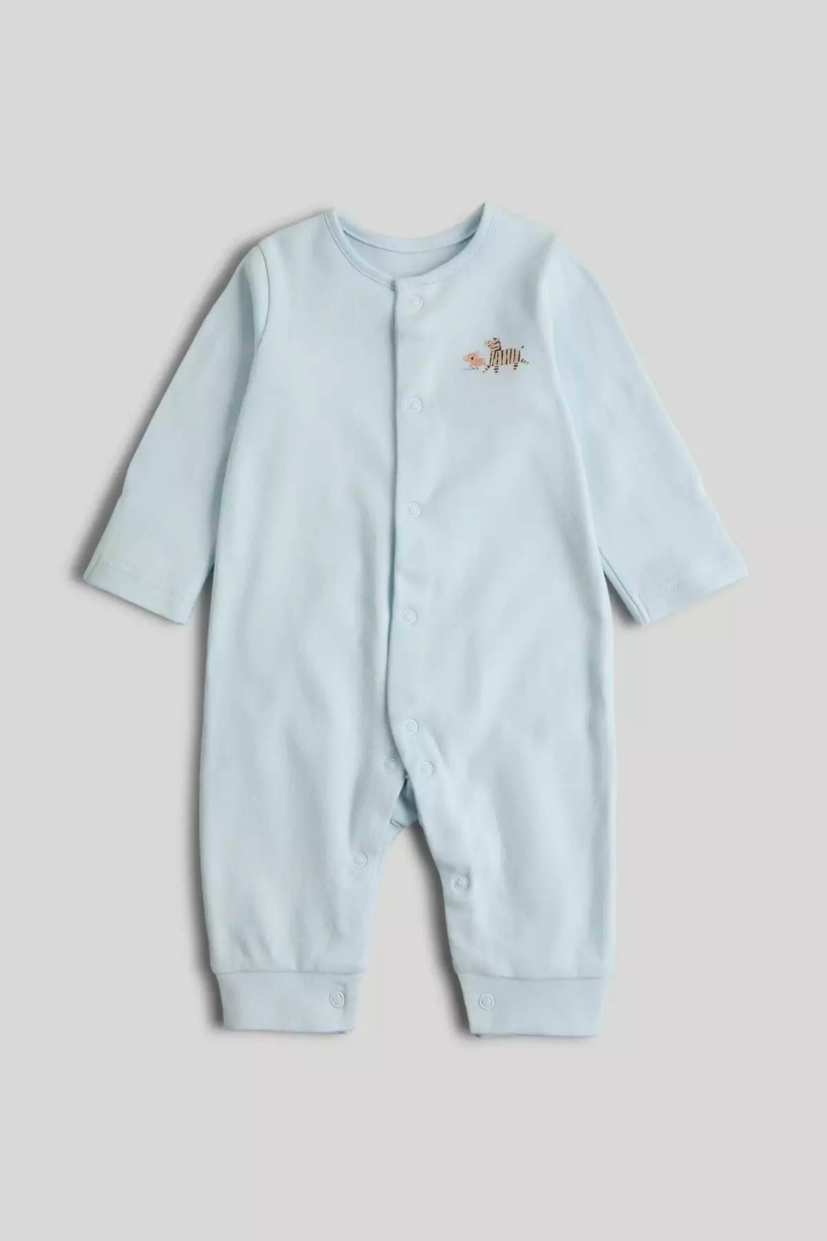Jual Mothercare Mothercare 3 Pack Safari Footless Sleepsuits ...