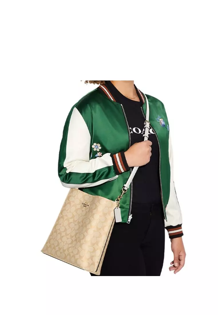 Buy Coach Coach Mollie Bucket Bag In Signature Canvas (CA561) IM