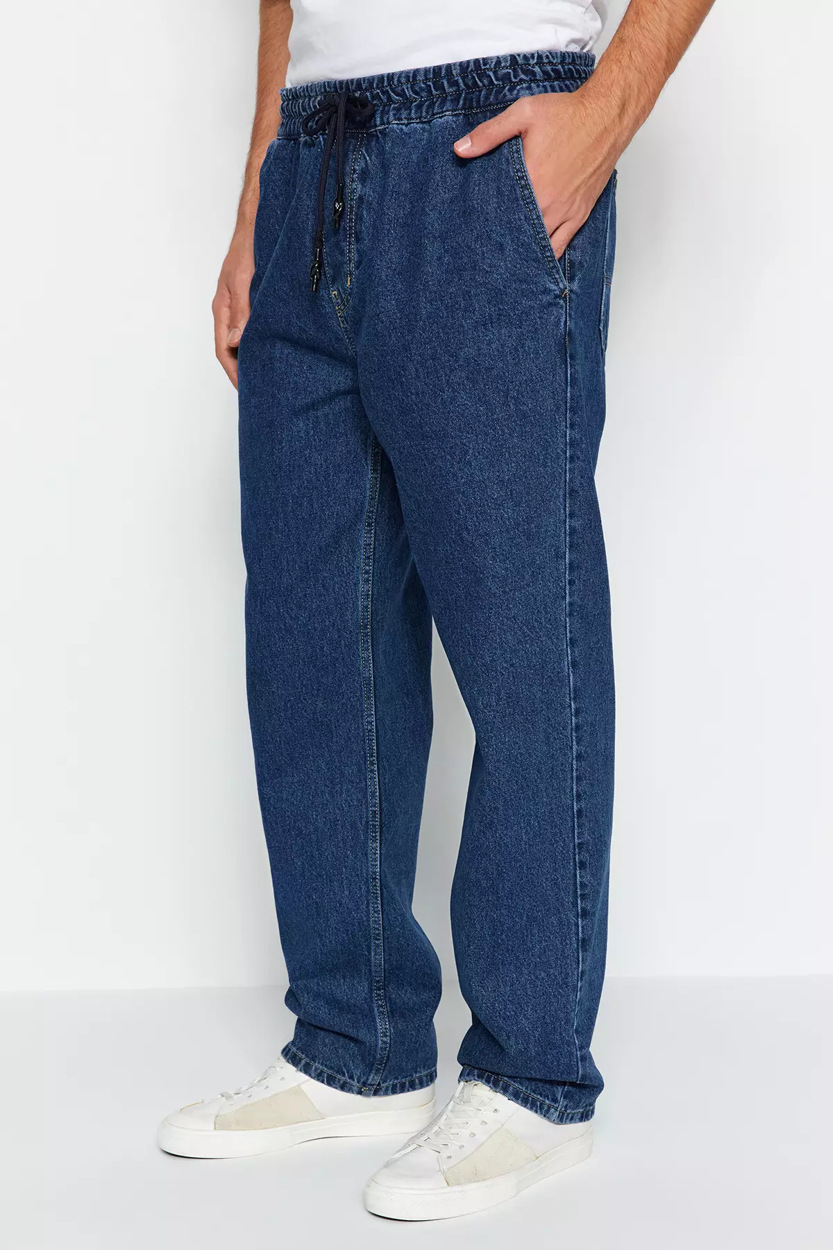 Trendyol Denim Elastic Waist Jeans