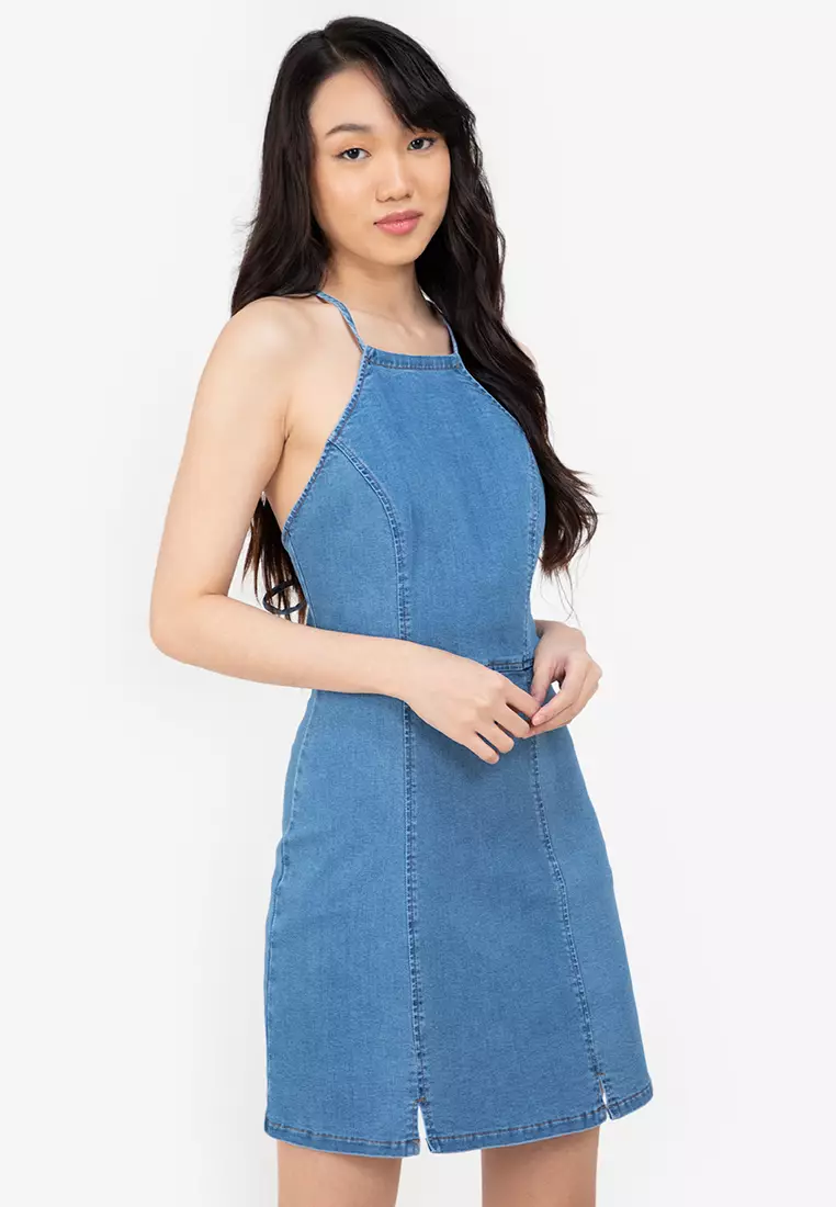 Zalora denim dress 2025