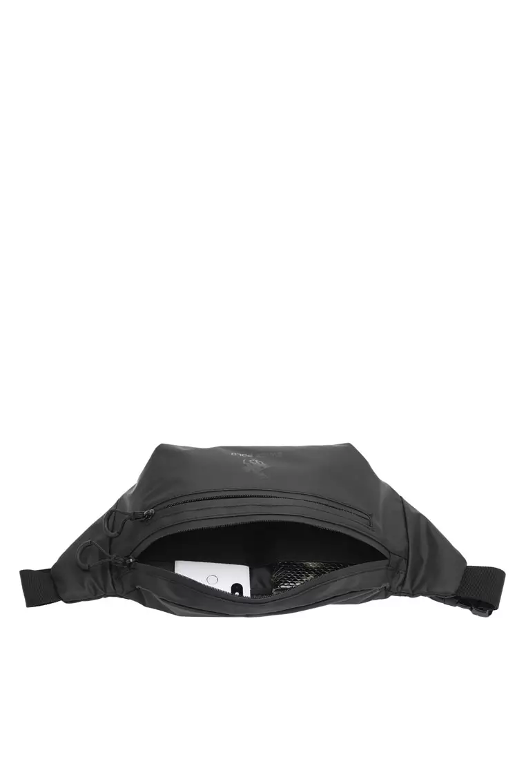Men's Waist Bag / Belt Bag / Chest Bag - Black
