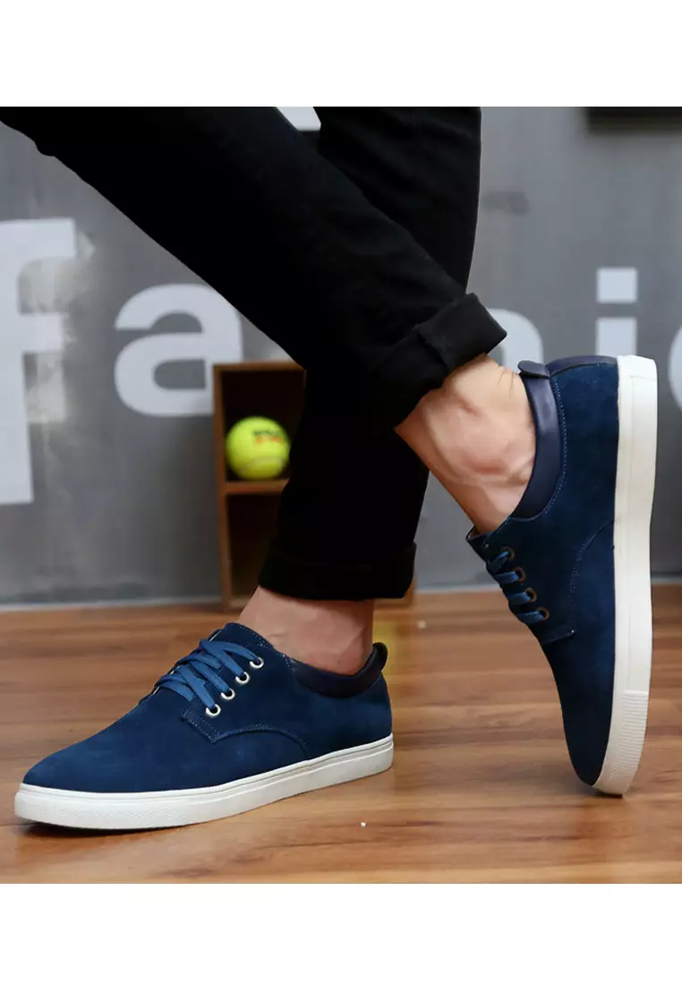 Suede Leather Casual Sneakers SY639