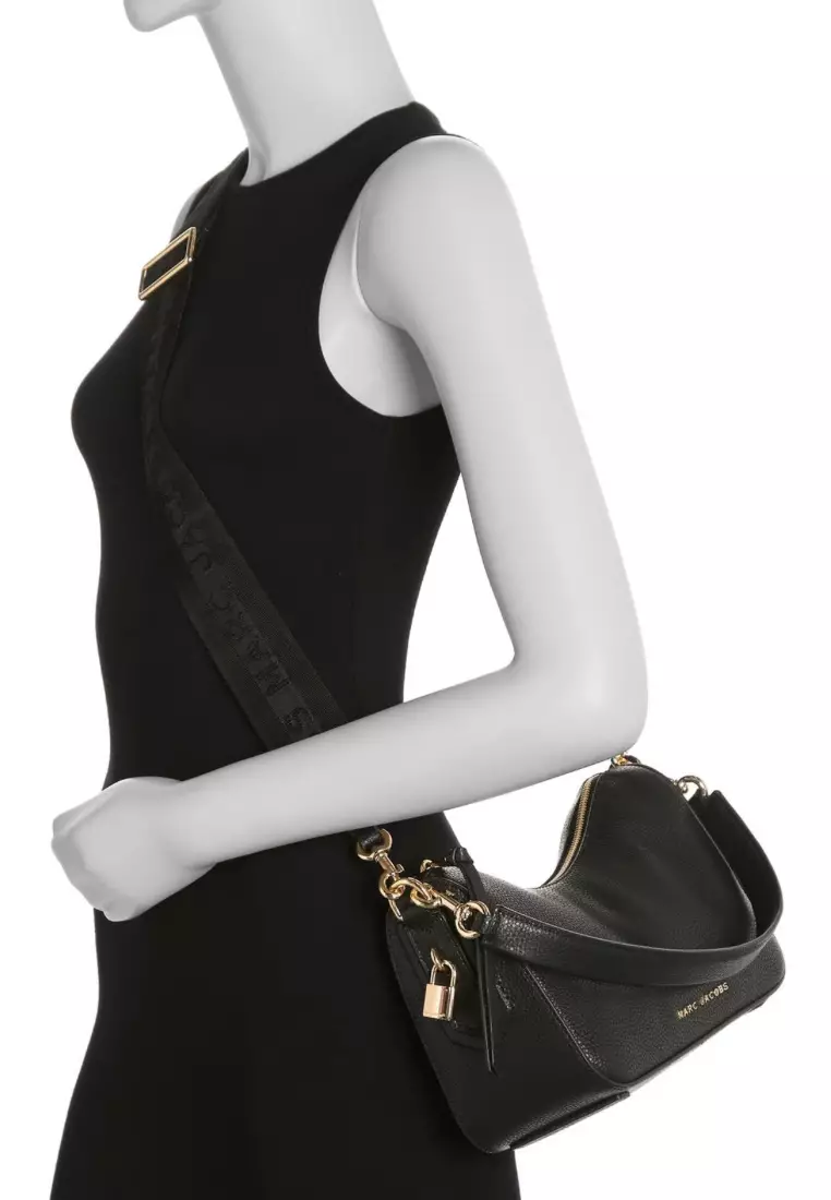 Small Convertible Shoulder Bag Black 