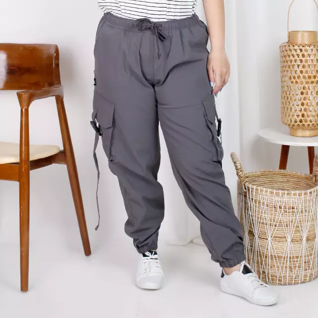 OKECHUKU Artha Bigsize Celana Cargo Big Size Celana Panjang Bigsize