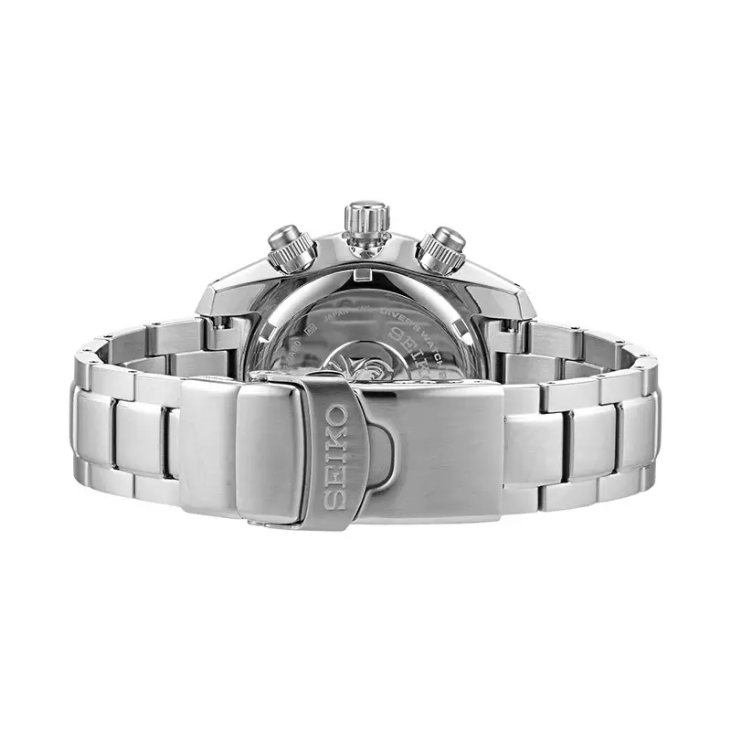 Jam Tangan Pria Seiko Prospex SSC757J1 Sumo Solar Chronograph Black Dial Stainless Steel Strap