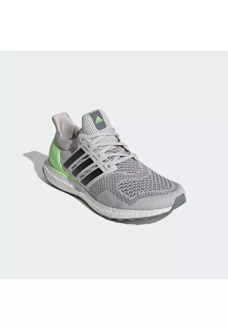 Ultra boost grey and green cheap