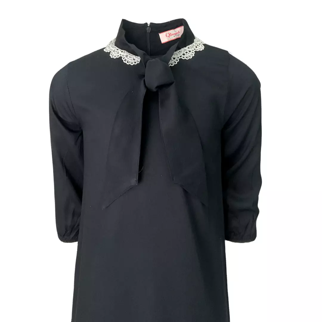 Pingu Gamis Anak Perempuan Polos Hitam 94301230