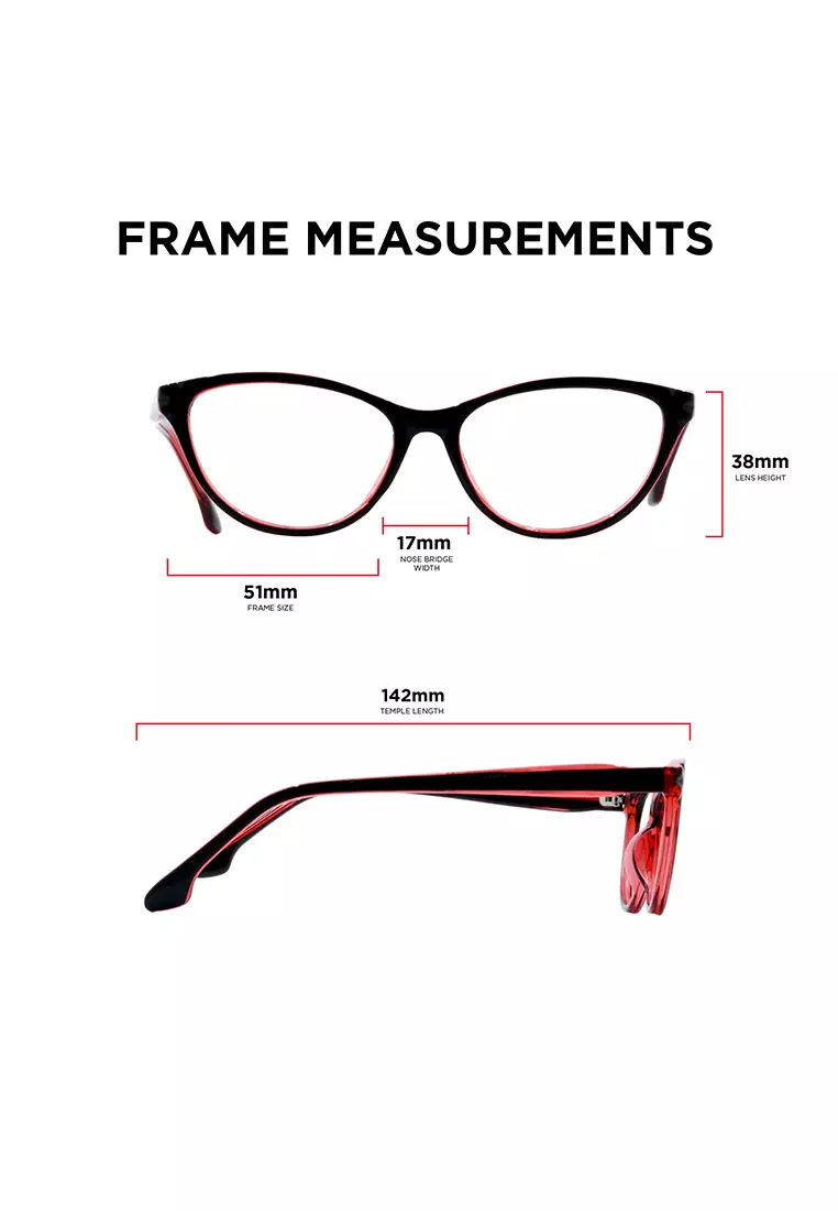 1010 (C3-Black/Violet) Anti-Radiation Computer Eyeglasses for Men/Women