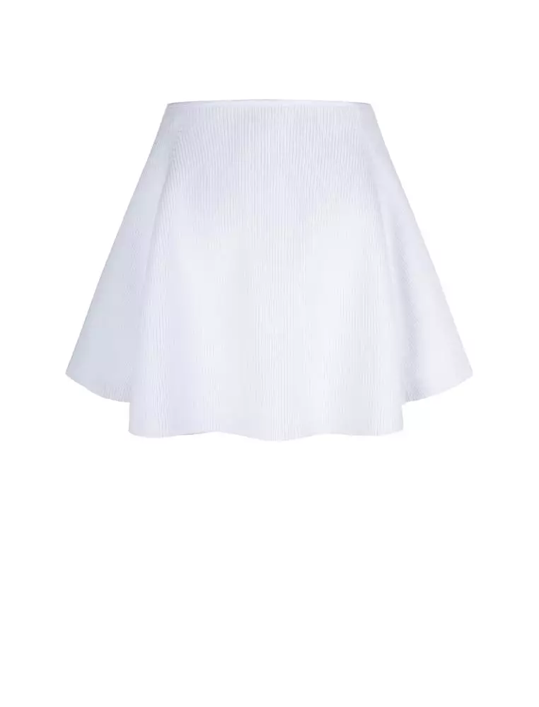 A-Line Short Waist Skirt